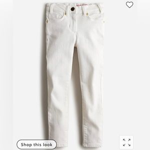 Crewcuts White Runaround Jeans Girls size 12